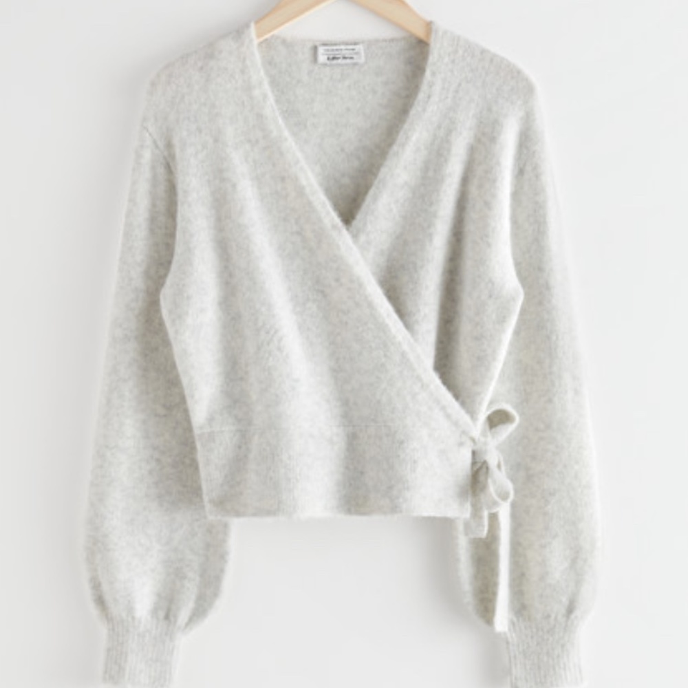 & Other Stories Wrap Cardigan EUC